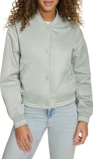 Champion Crop Varsity Jacket
