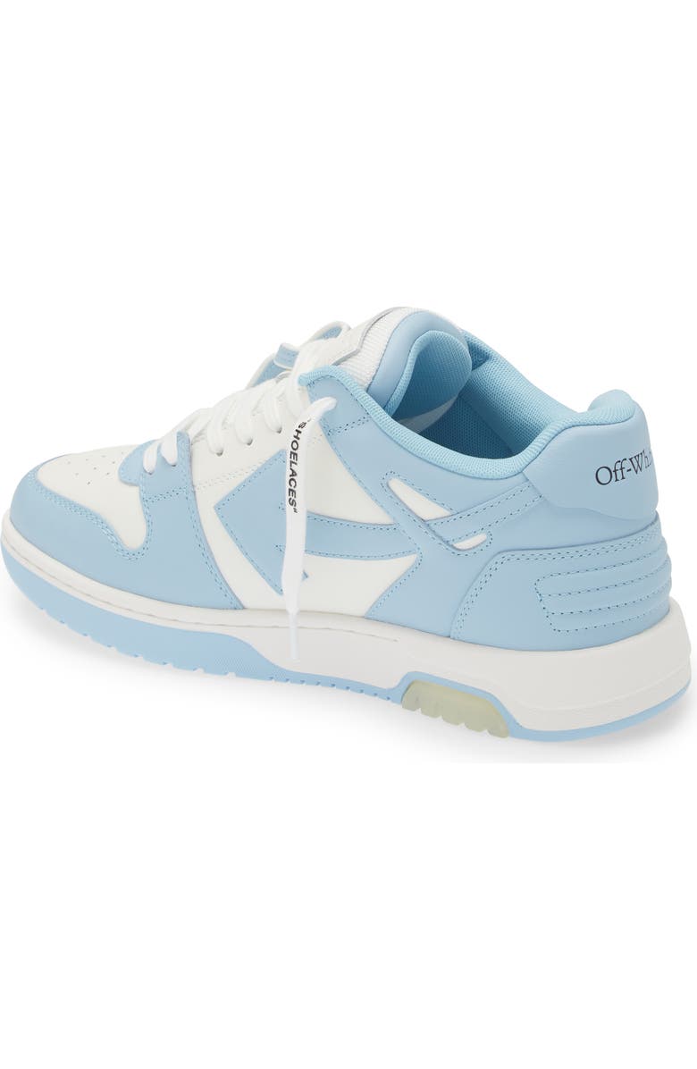 Off-White Out of Office Low Top Sneaker, Alternate, color, White/ Light Blue