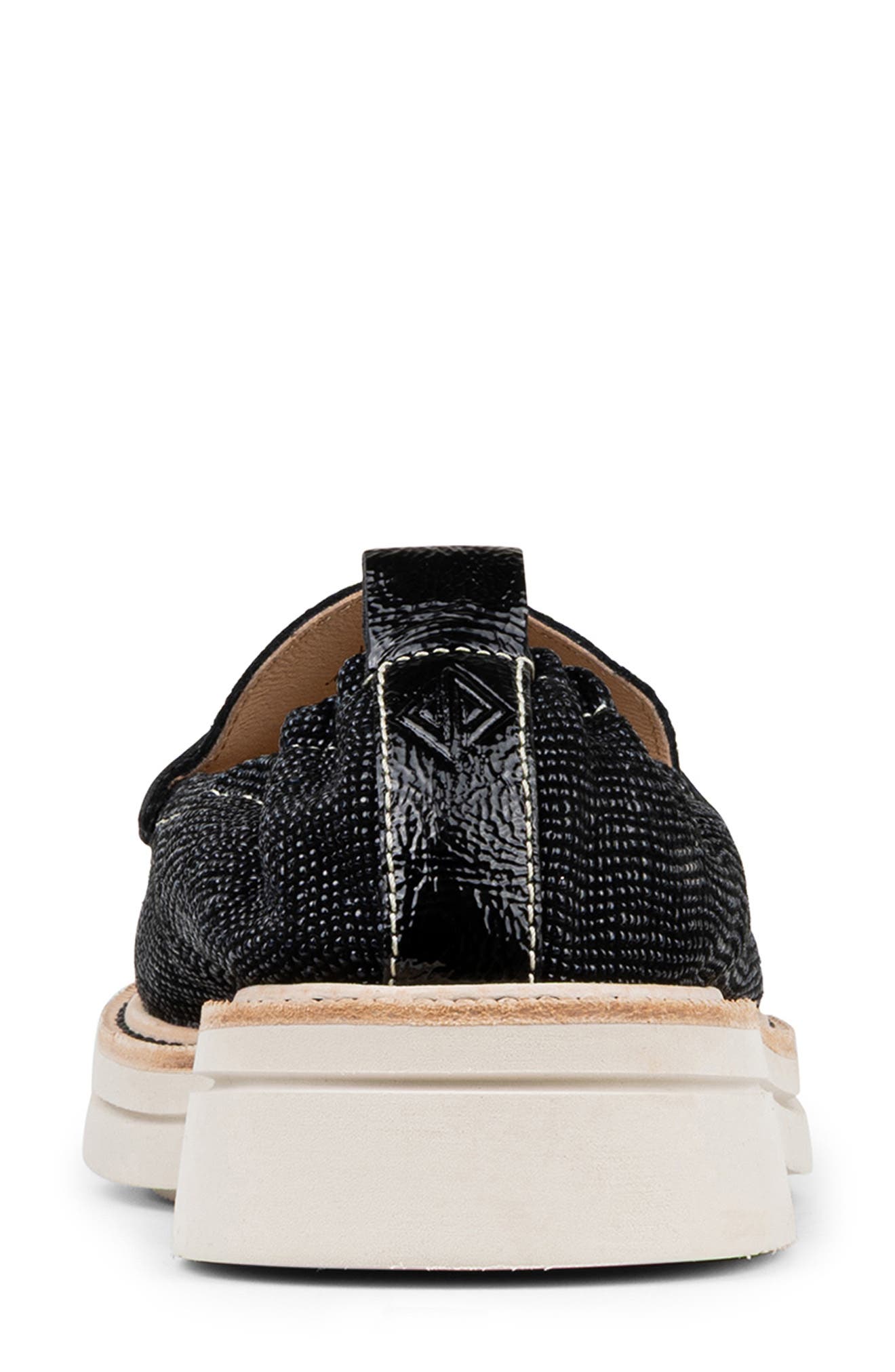 Lomma Platform Loafer, Alternate, color, BLACK