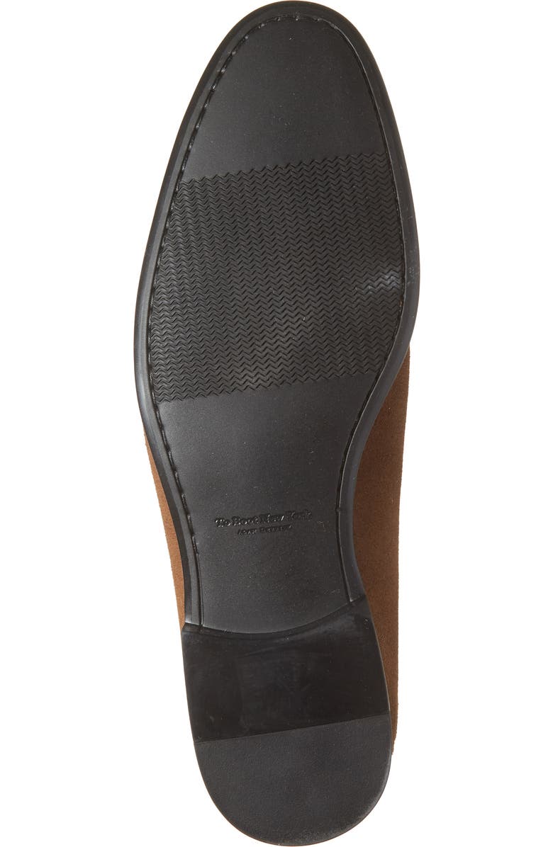 TO BOOT NEW YORK Blanton Suede Apron Toe Loafer, Alternate, color, Marrone