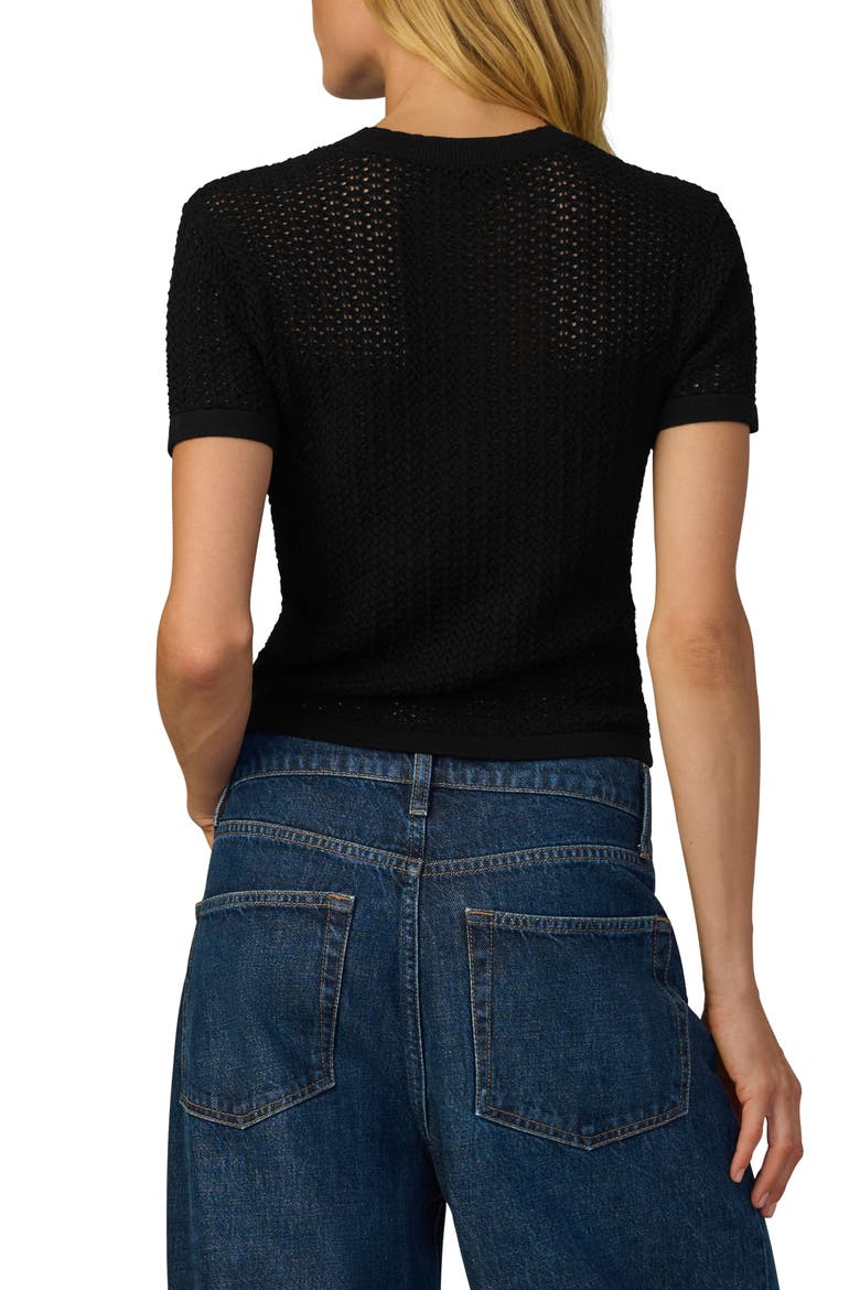 Baby Open Stitch T-Shirt, Alternate, color, BLACK