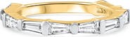 Bliss Diamond 1 1/5Ct Tapered Baguette Diamond Wedding Ring 14k Gold Lab Grown