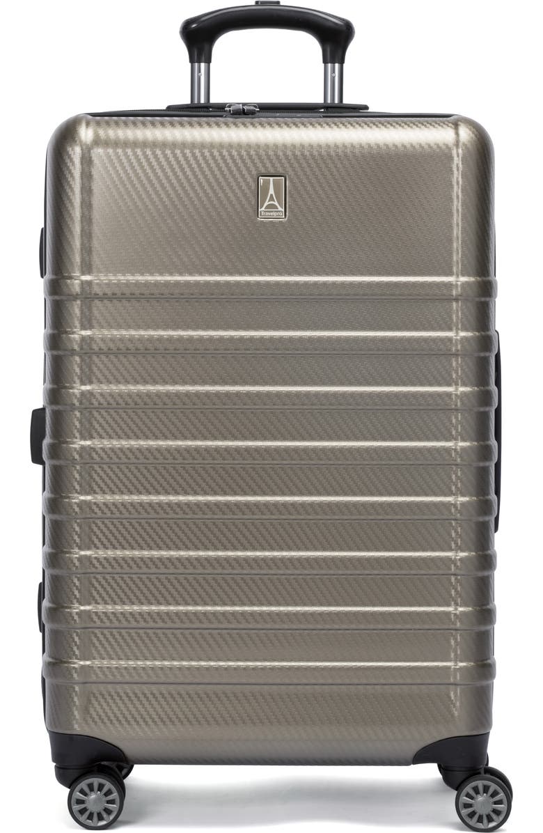TRAVELPRO Rollmaster<sup>™</sup> Lite 2 24-Inch Expandable Hardside Spinner Luggage, Main, color, Gold Carbon Fiber