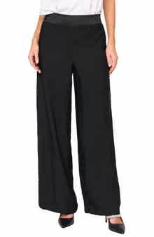 Solstice Wide Leg Satin Pants