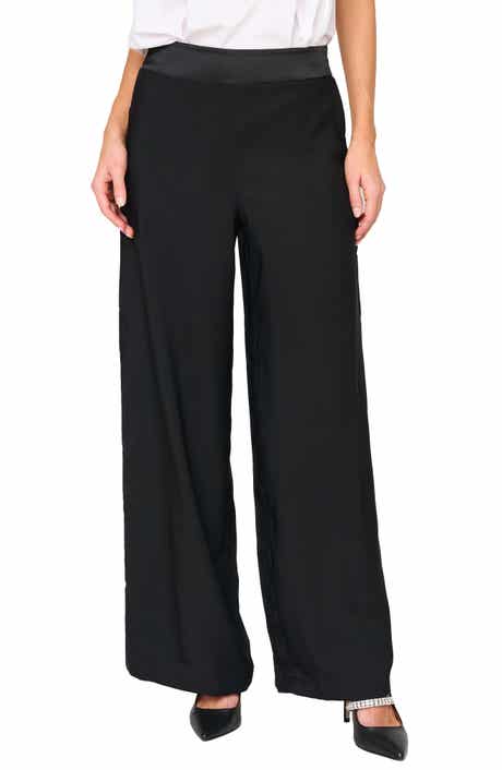Solstice Wide Leg Satin Pants