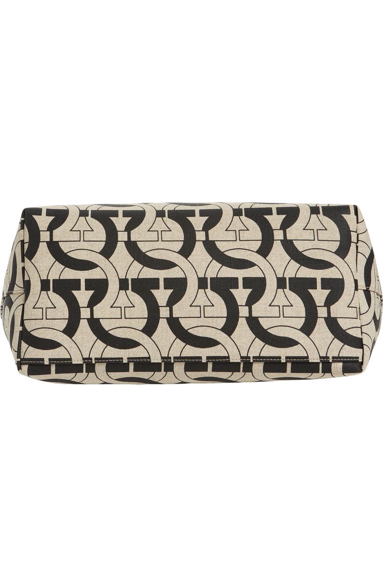 FERRAGAMO Gancini Canvas Travel Tote, Alternate, color,