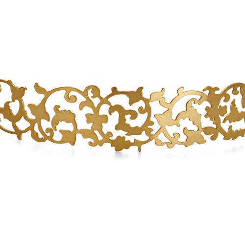 Dhwani Bhansal Kimya Choker In Gold Plated