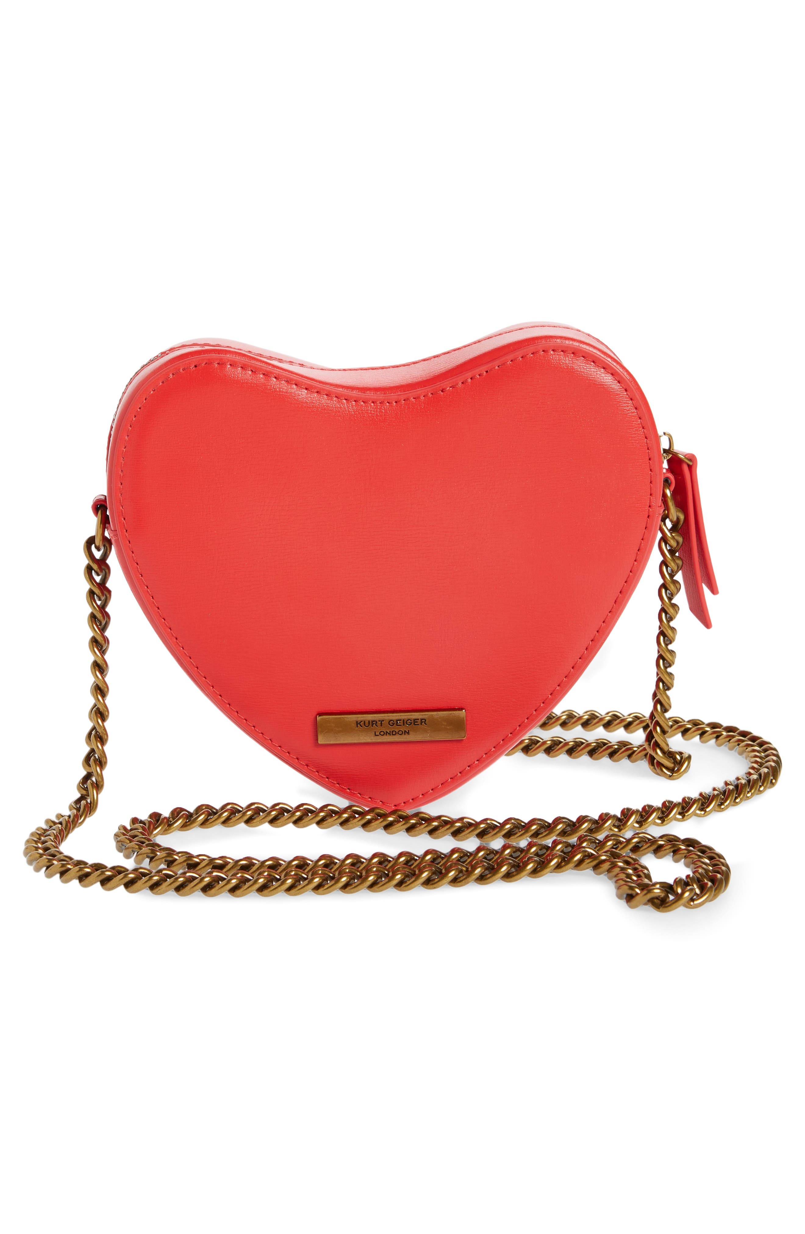 Kurt Geiger London Kensington Heart Crossbody Bag, Alternate, color, 