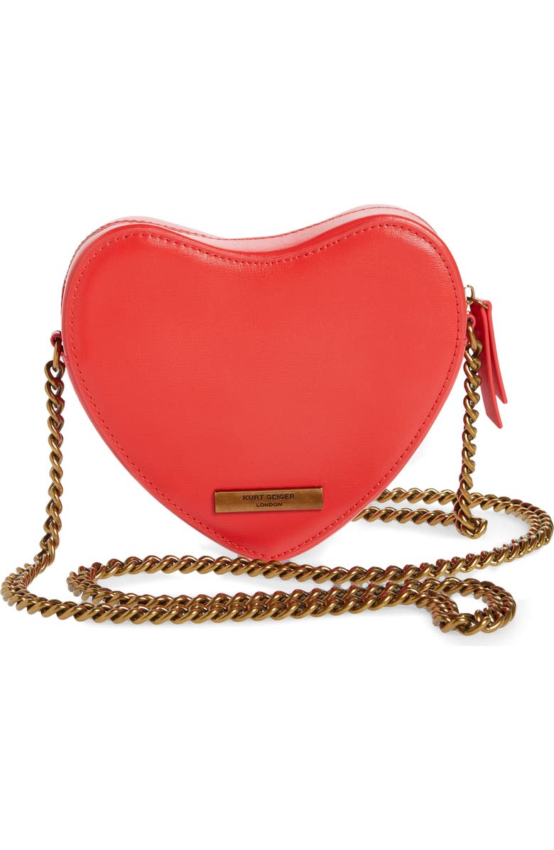 Kurt Geiger London Kensington Heart Crossbody Bag, Alternate, color,
