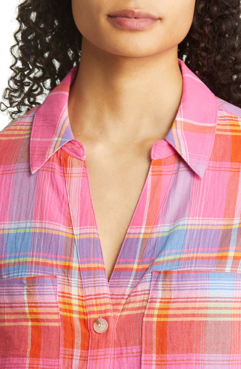 Sanctuary Easy Pocket Button-Up Shirt, Alternate, color,