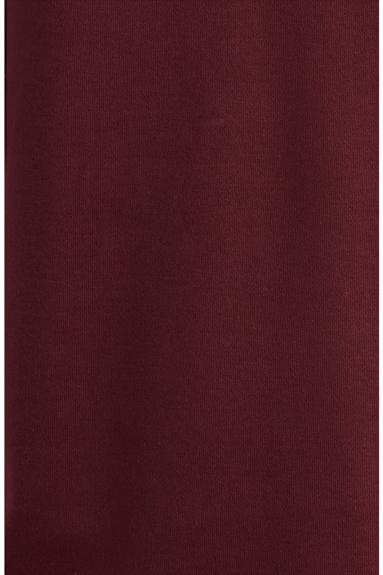 Pima Cotton Interlock Quarter Zip Pullover, Alternate, color, BURGUNDY