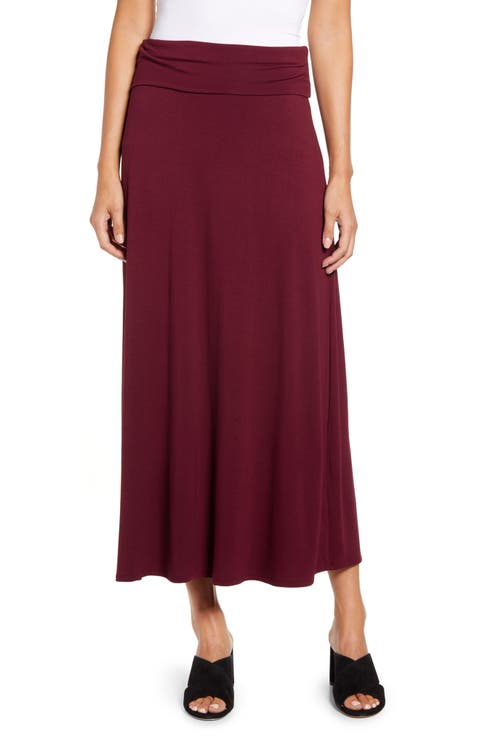Roll Top Maxi Skirt