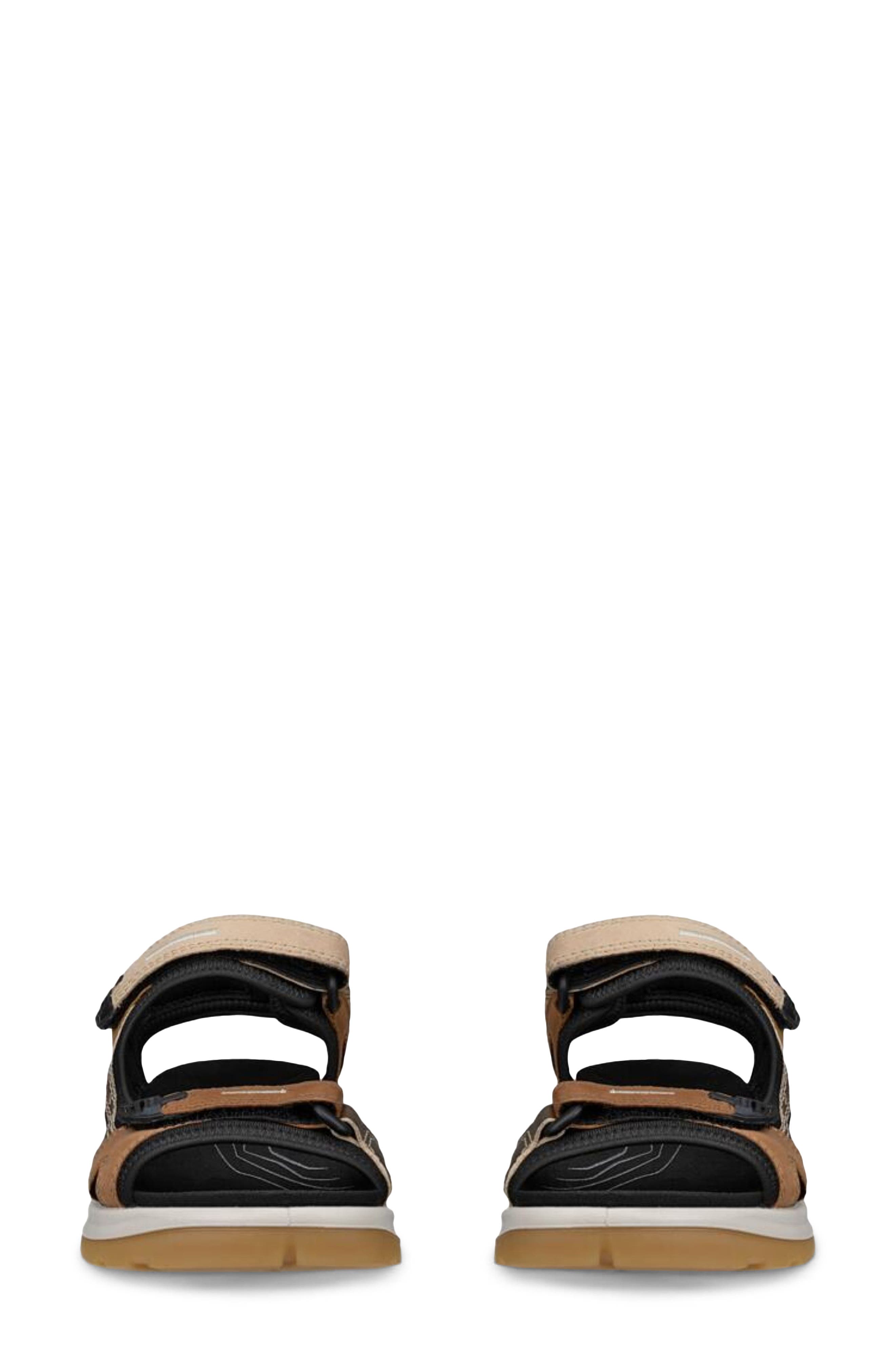 ECCO Yucatan Sandal, Alternate, color, Brown Multi