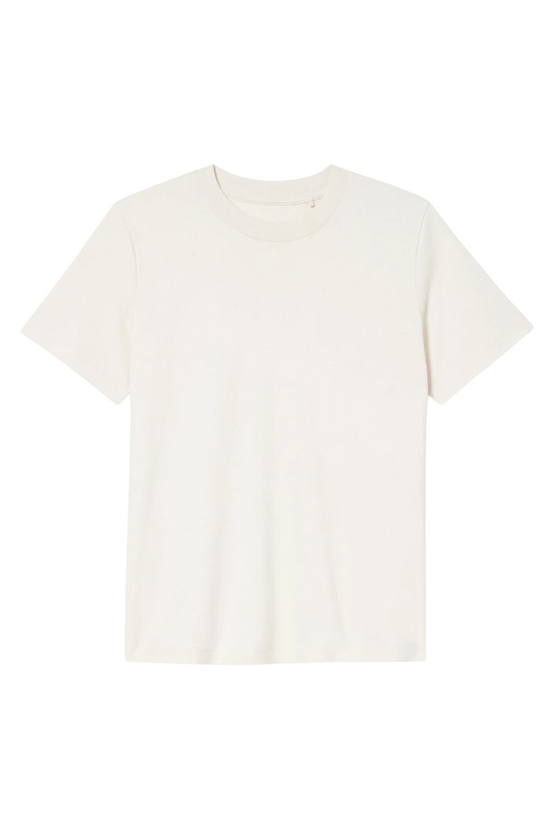 Leslie Organic Pima Cotton T-Shirt, Alternate, color, Ivory