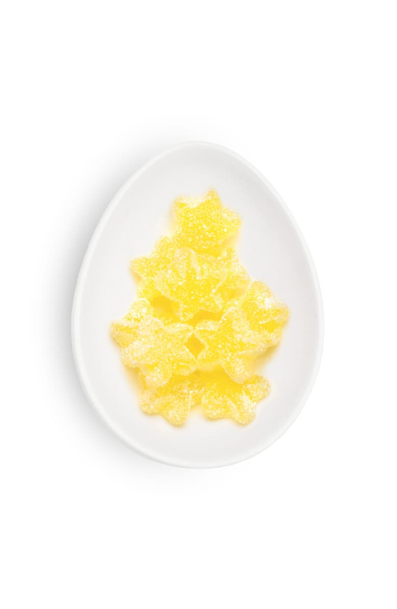 sugarfina x Peanuts Lemonade Stars Set of 4 Candy Cubes, Alternate, color,