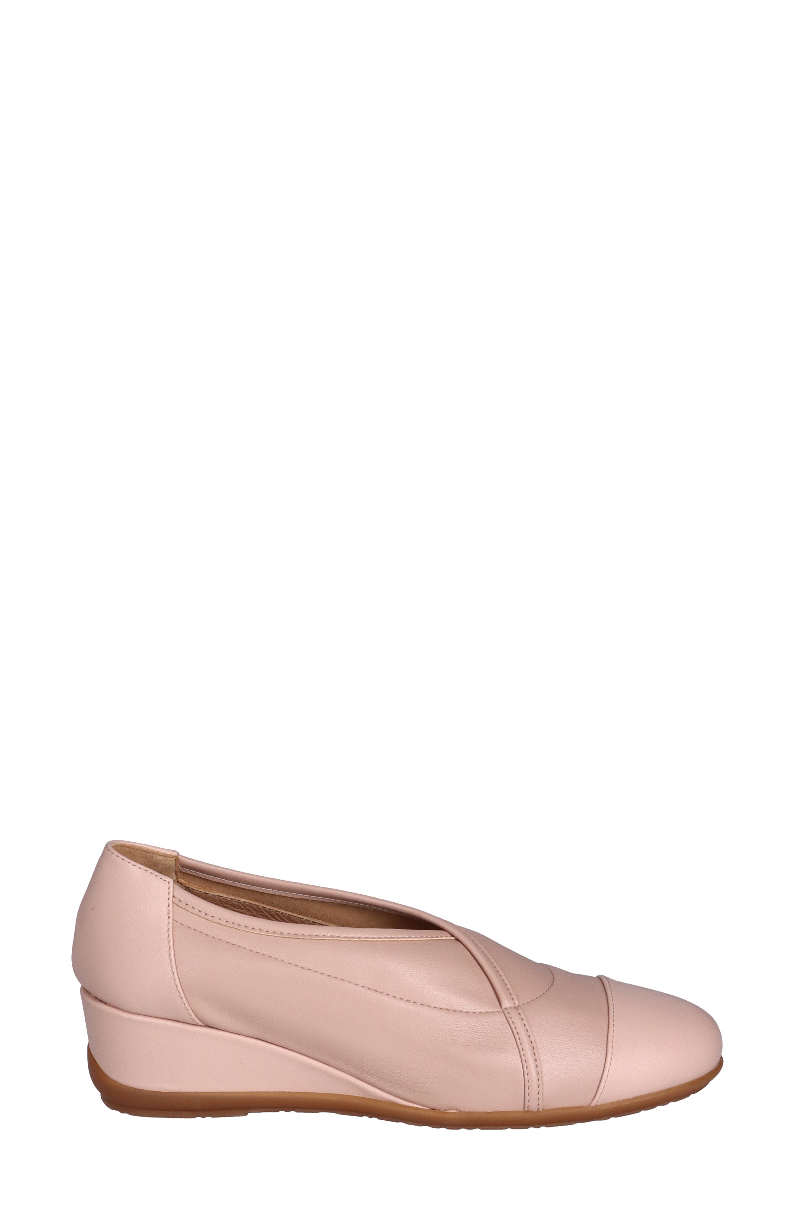 Wedge Pump, Alternate, color, NUDE