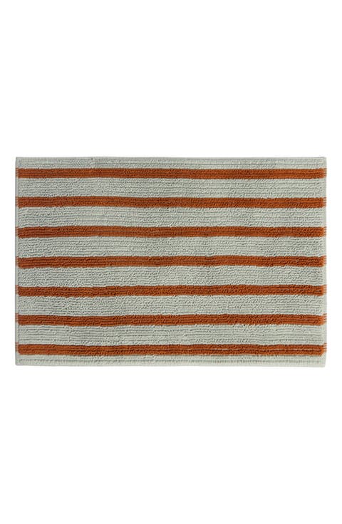 Resort Stripe Organic Cotton Bath Mat