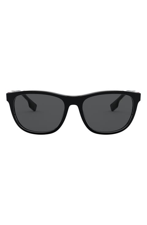 58mm Rectangular Sunglasses