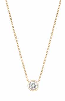 Bony Levy Diamond Bezel Pendant Necklace - 0.37 ctw.