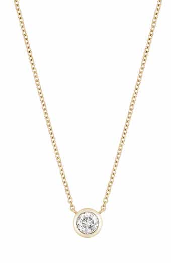 Bony Levy Diamond Bezel Pendant Necklace - 0.37 ctw.