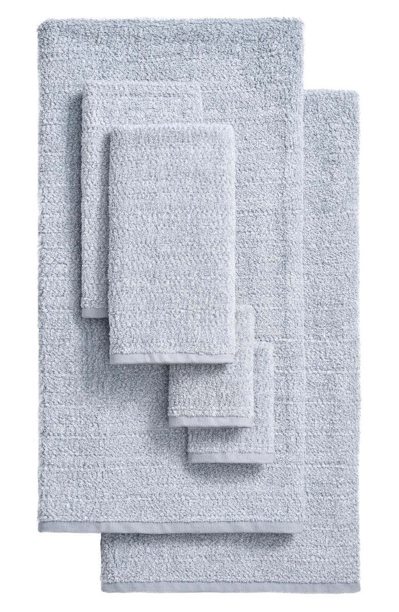 Lucky Brand Luxurious Boucle 6-Piece Assorted Towels, Main, color,
