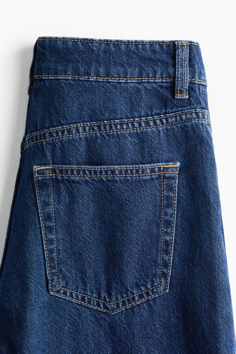 Wide Ultra High Jeans, Alternate, color, Dark denim blue