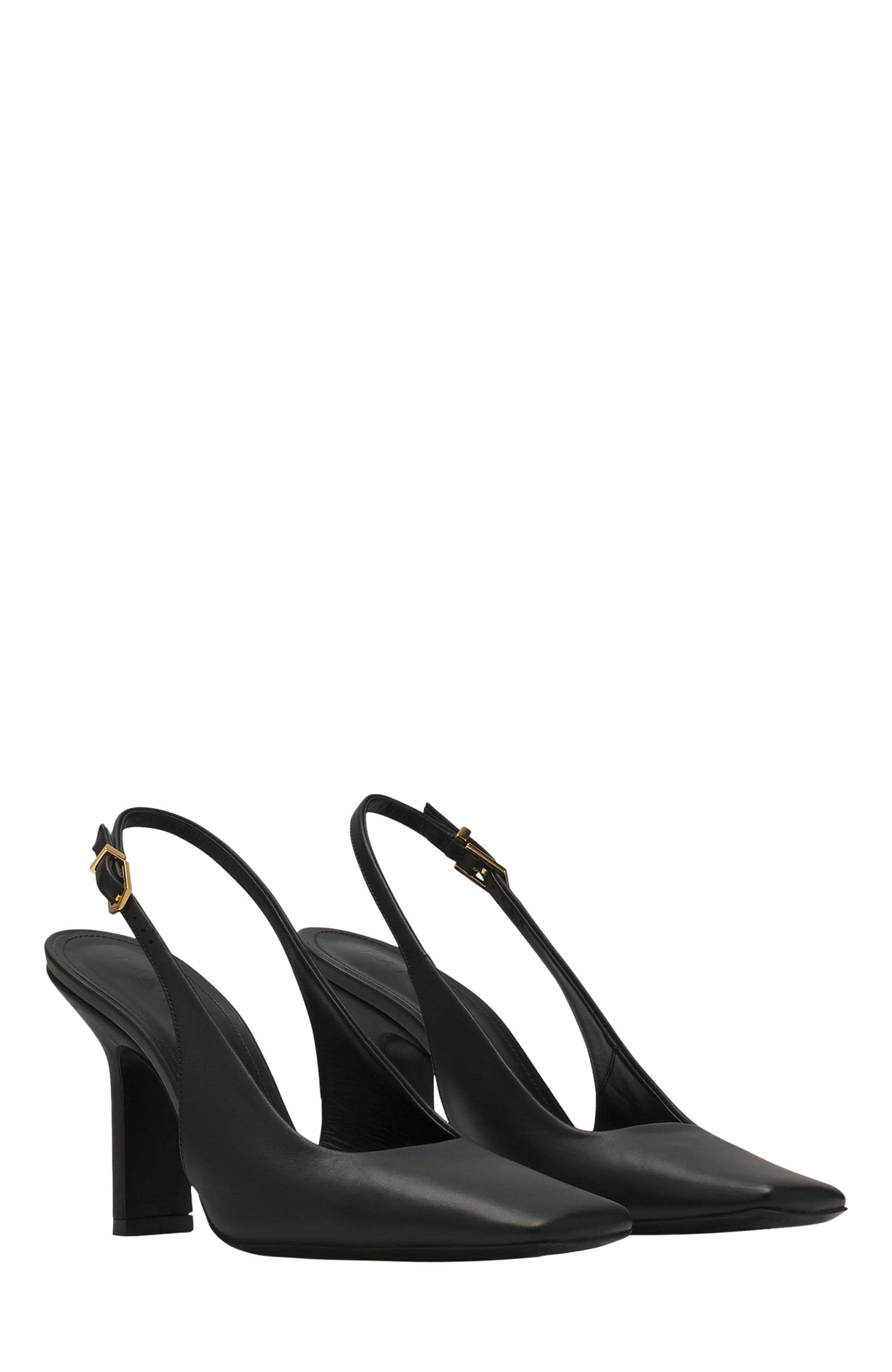 Lanvin Mesure Leather Pumps, Alternate, color, 