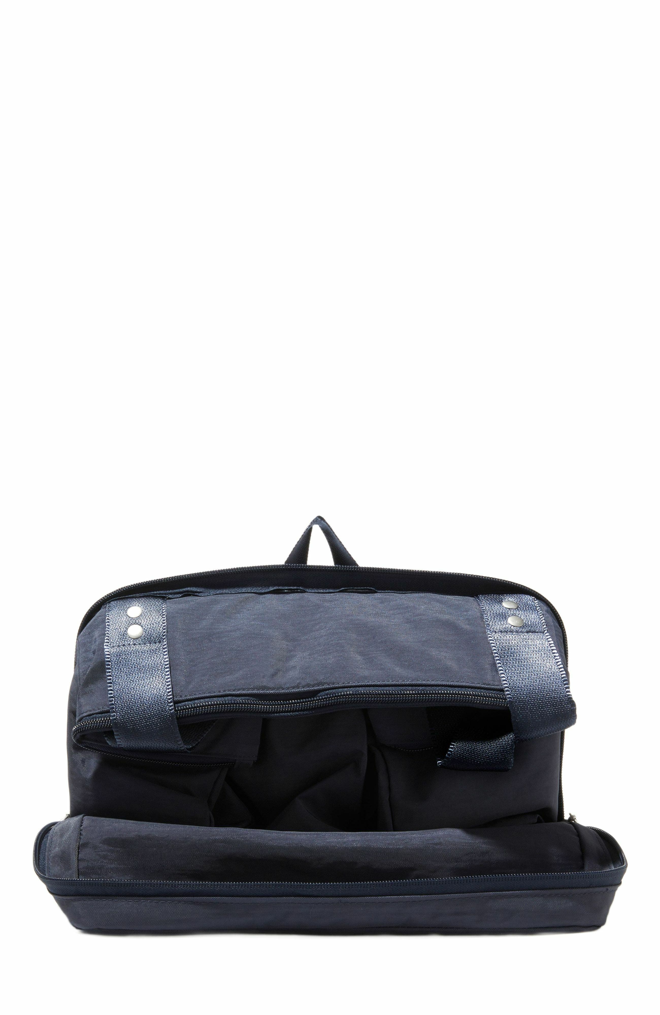 Carryall Expandable Packable Weekender Tote Bag, Alternate, color, French Navy