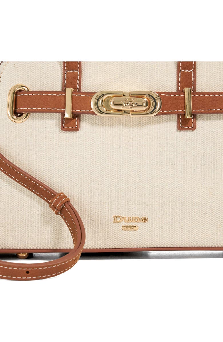 Dune London Dinkiedefine Shoulder Bag, Alternate, color, Natural