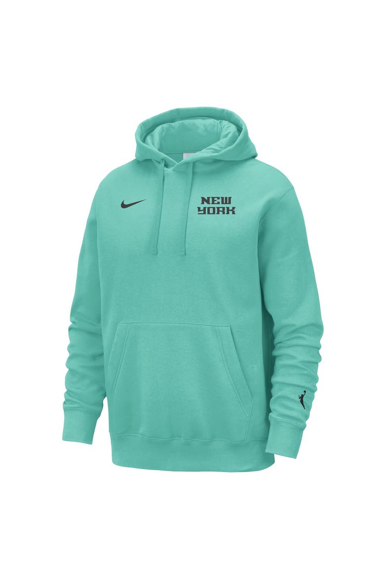Unisex Nike Mint New York Liberty Standard Issue Rebel Edition Hoodie, Alternate, color, Mint