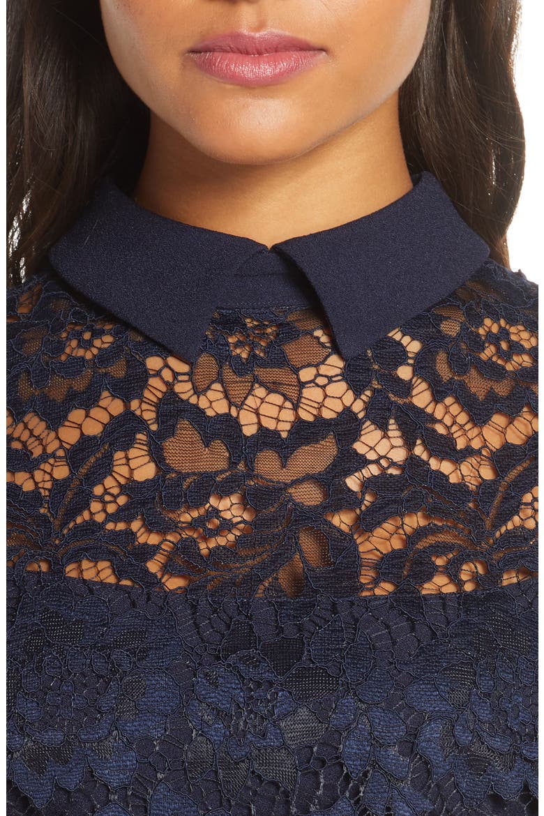 Lace Popover Jumpsuit, Alternate, color, NAVY