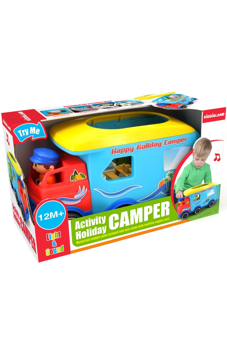 Light & Sound Activity Happy Camper, Alternate, color, Multicolored