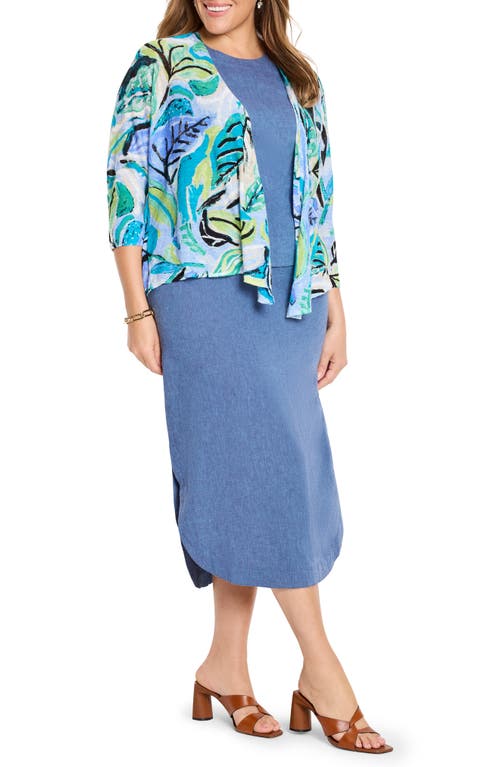 Nic + Zoe Nic+zoe Rumba Linen Blend Sleeveless Top