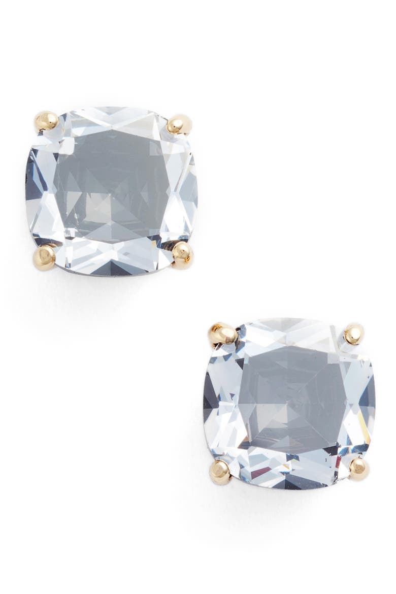 mini stud earrings, Main, color, BLACK