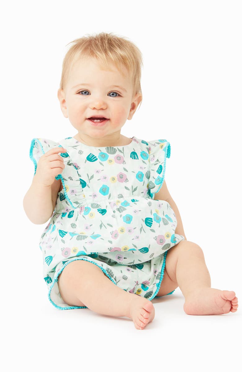 Peek Essentials Sofia Matisse Floral Print Flutter Sleeve Top & Shorts Set, Alternate, color,