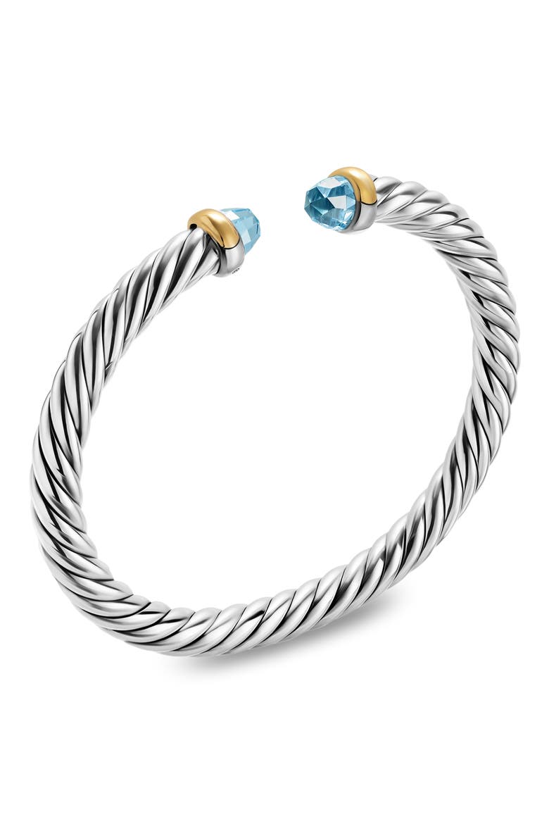 Cablespira® Flex Bracelet, 6mm, Alternate, color, BLUE TOPAZ