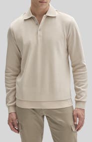 Robert Barakett Elton Long Sleeve Polo