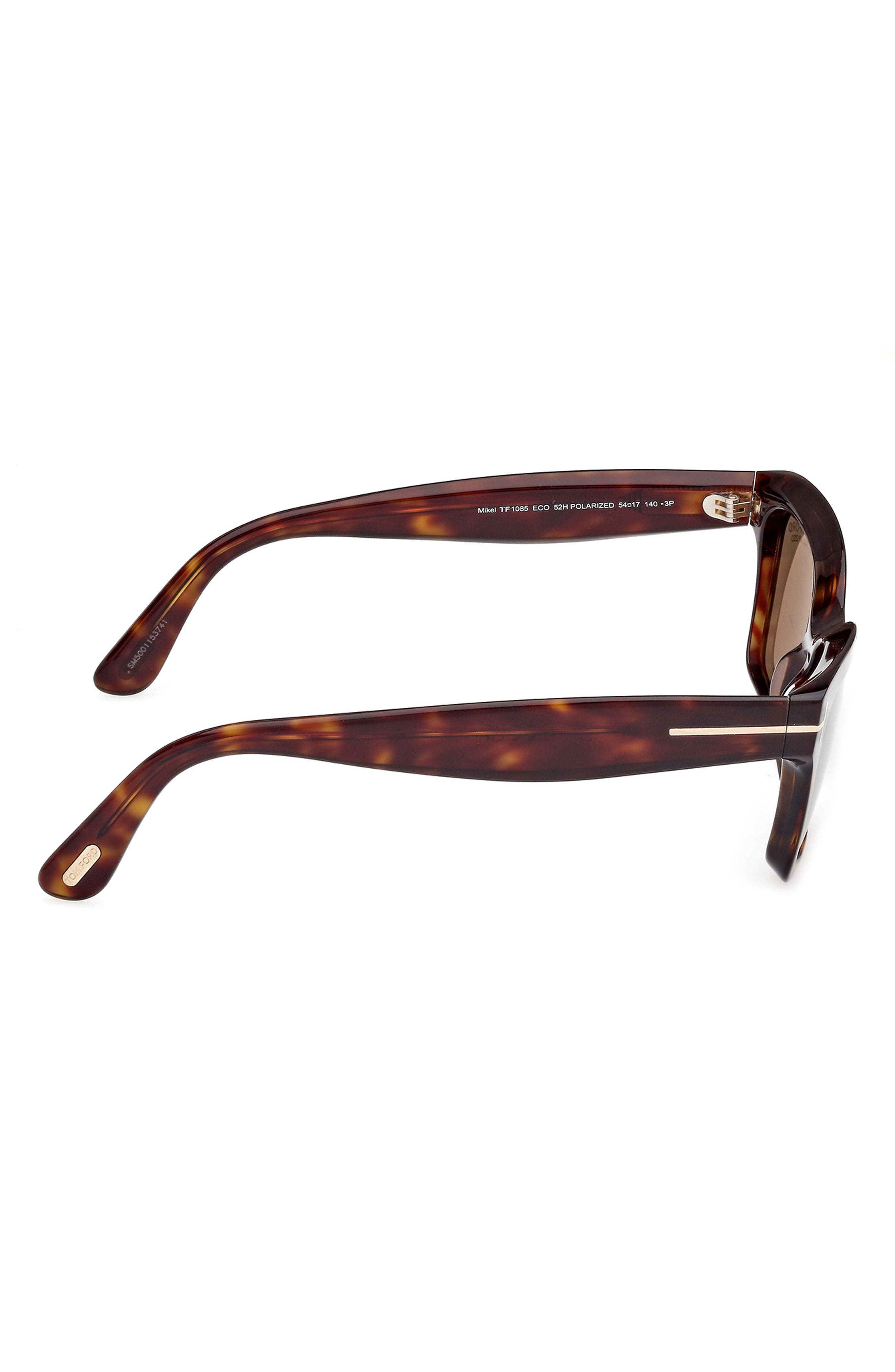 TOM FORD Mikel 54mm Polarized Square Sunglasses (Women) | Nordstrom