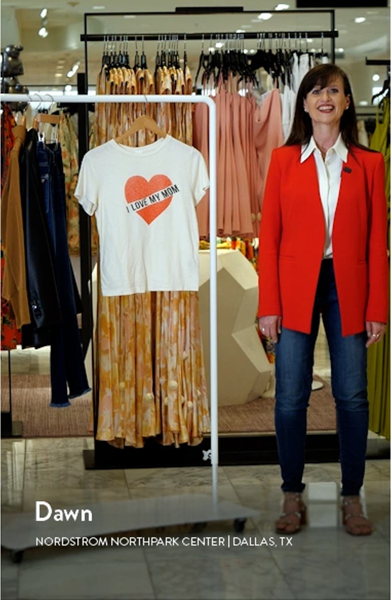 Classic I Love My Mom Cotton Graphic T-Shirt, sales video thumbnail