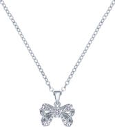 Ted Baker Crestra Crystal Petite Bow Pendant Necklace
