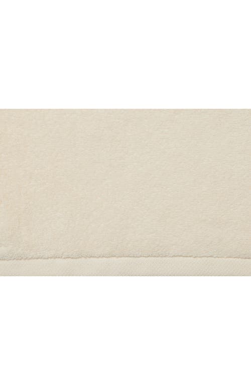 Shop Sferra Cielo Cotton Bath Sheet In Ivory