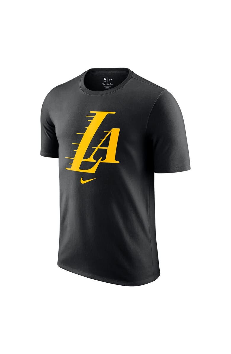 Nike Men's Nike  Black Los Angeles Lakers 2025/26 City Edition Remix Essential Logo T-Shirt, Alternate, color, Black