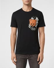 PHILIPP PLEIN Jersey T-Shirt Teddy Chest Men