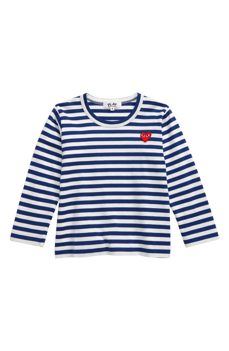 Comme des Garçons PLAY Stripe T-Shirt, Main, color, 