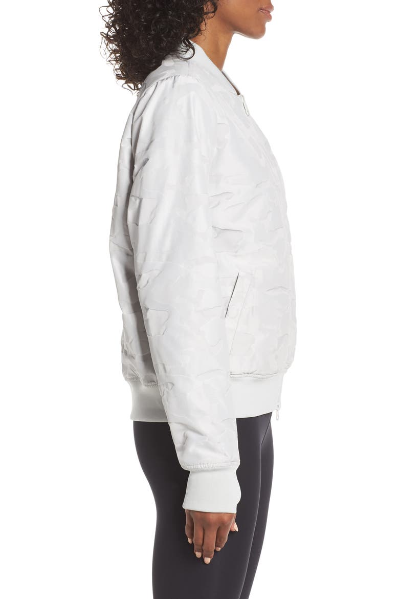 Reversible Bomber Jacket, Alternate, color, CAMO / LIGHT BLUE