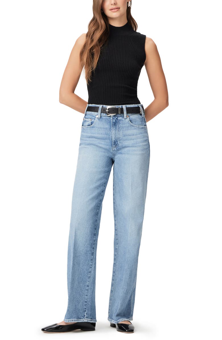 PAIGE Sasha High Waist Wide Leg Jeans, Alternate, color,