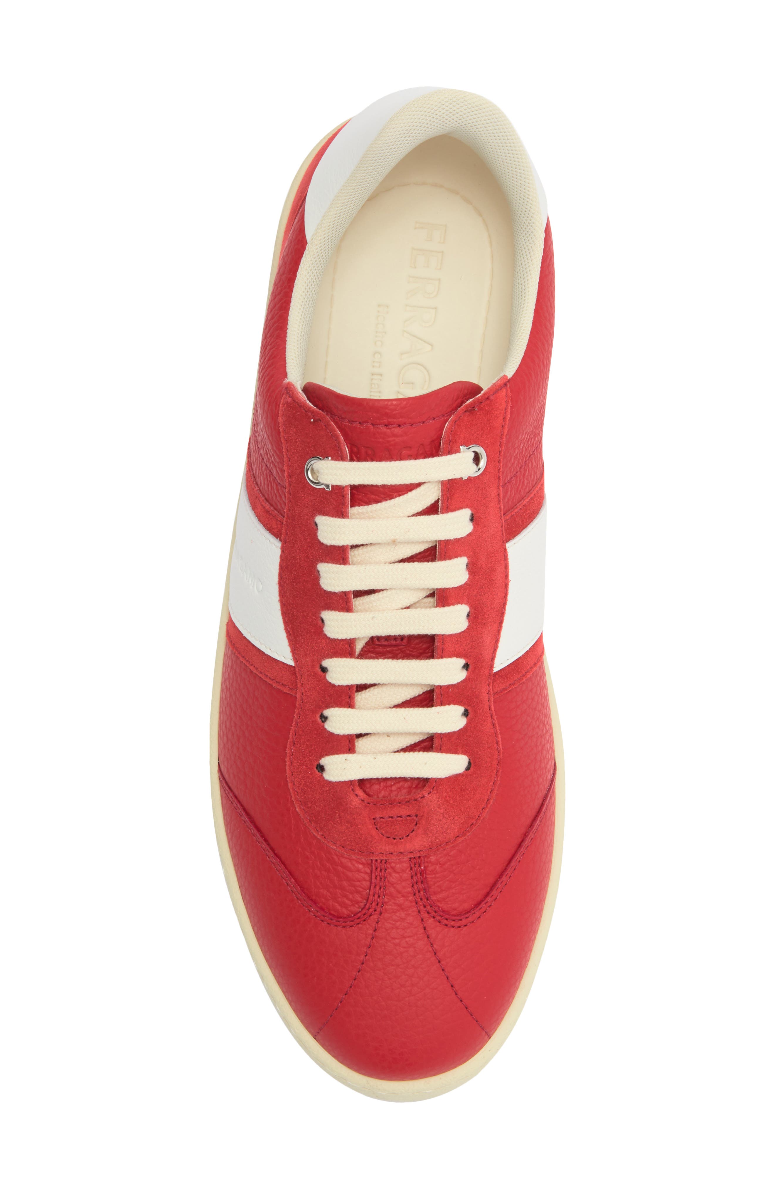 FERRAGAMO Achille Low Top Sneaker, Alternate, color, 