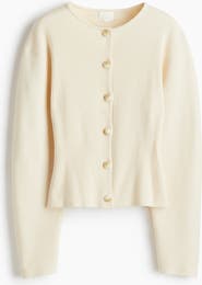 H&M Rib-knit Cardigan