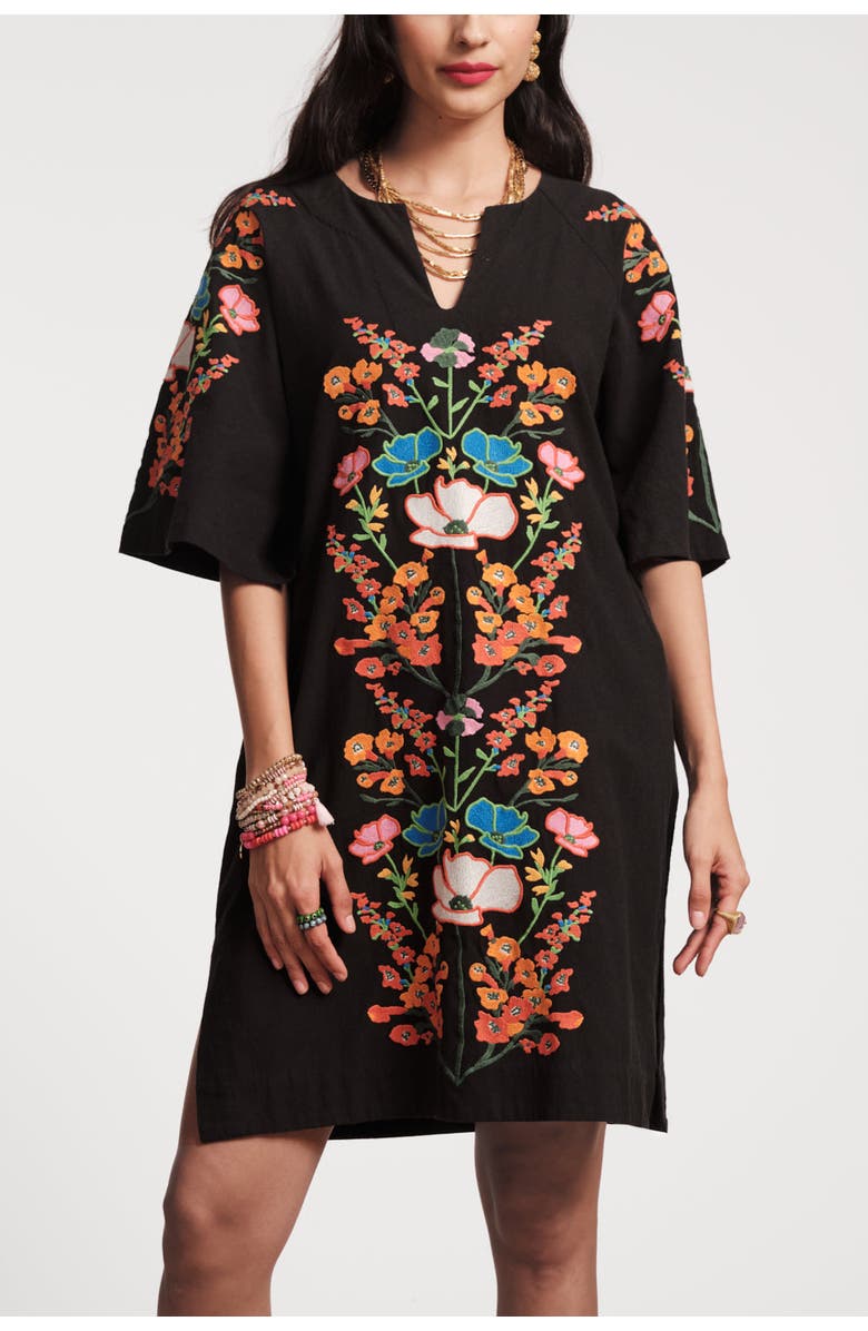 Frances Valentine Charming Caftan Mini Botanical Bash, Main, color, 