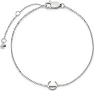Monica Vinader Initial Pendant Bracelet